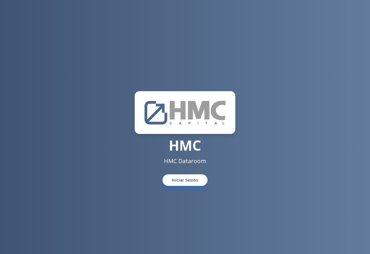HMC DataRoom — Plataforma de Documentación para Inversionistas