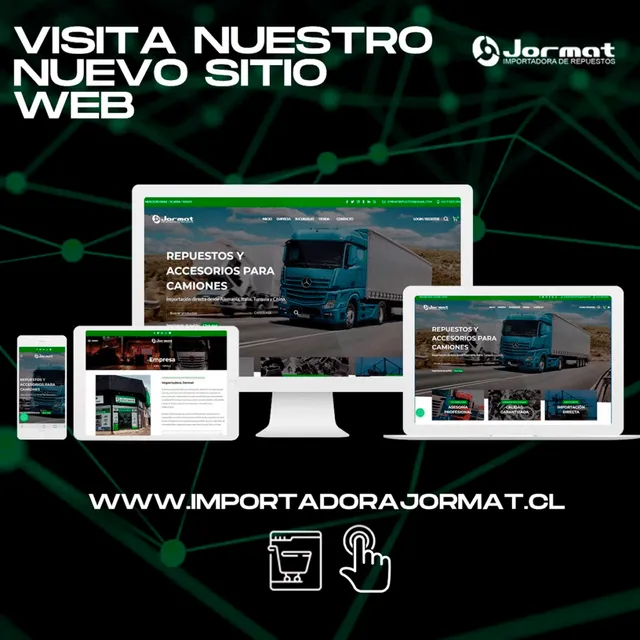 Importadora Jormat — Sitio Web y Catálogo